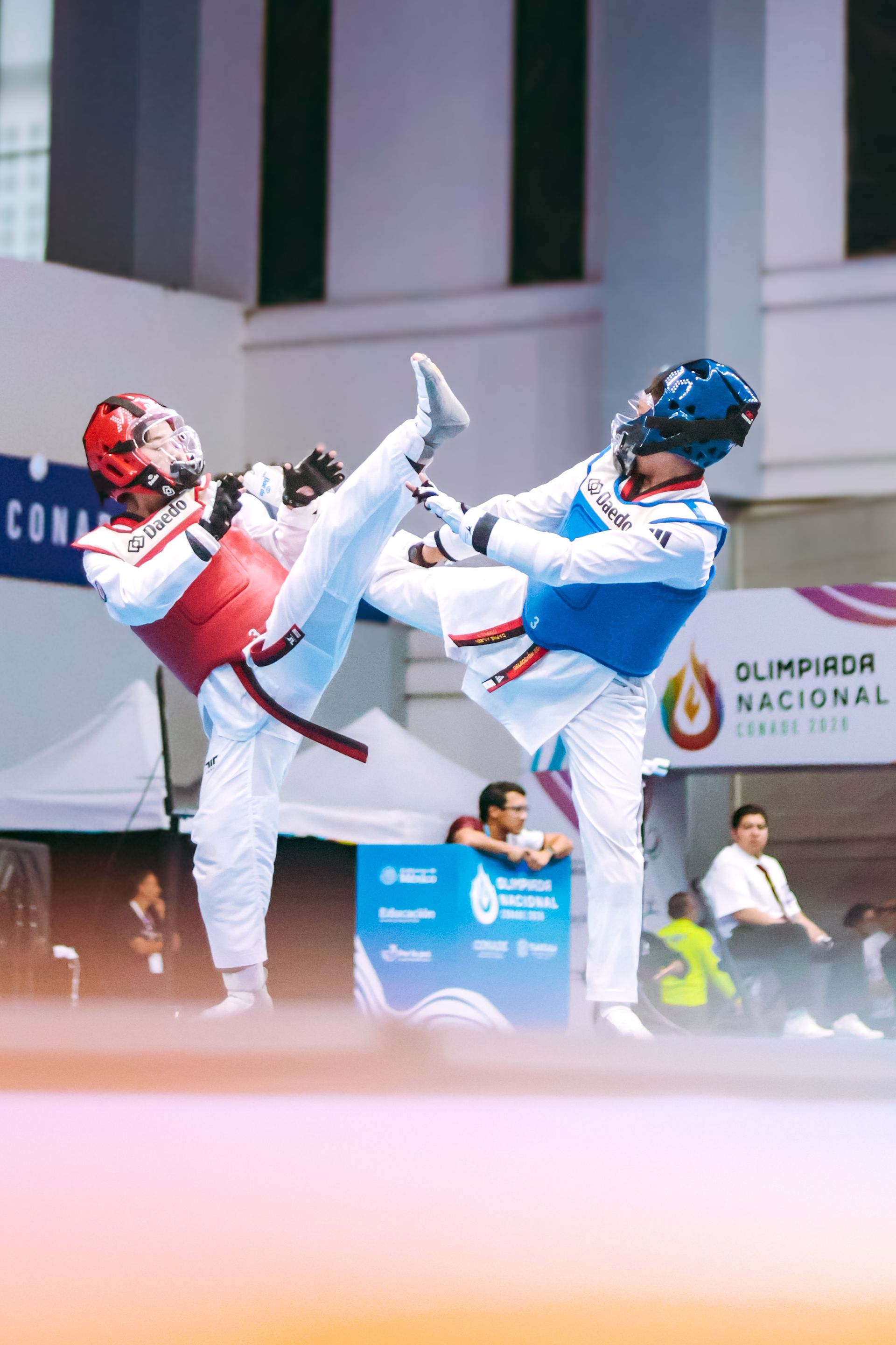 Competencia de Taekwondo